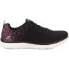 Skechers Women’s Sport Virtue Fashion Sneakers(Black/Pink=bkpk)