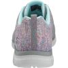 Skechers Women’s Sport Virtue Fashion Sneakers(Grey/Multi)