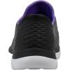 Skechers Women’s Summits Dazzling Haze Hands Free Slip In Seakers(Charcoal/Purple)