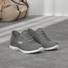 Skechers Women’s Summits Dazzling Haze Hands Free Slip In Seakers(Grey Mint)