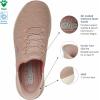 Skechers Women’s Summits Dazzling Haze Hands Free Slip In Seakers(Rose)
