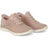 Skechers Women’s Summits Dazzling Haze Hands Free Slip In Seakers(Rose)