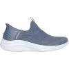 Skechers Women’s Ultra Flex 3.0-Cozy Streak Sneaker, 0(Slate Textile Navy Trim)