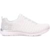 Skechers Women’s Virtue Lucent Sneaker(White Silver)