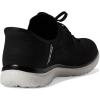 Skechers Women’s Virtue-Divinity Sneaker(Black/White=bkw)