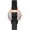 Skechers Women’s Watch and Stackable Bracelet Gift Set(Black/Rose Gold Pearl)