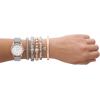 Skechers Women’s Watch and Stackable Bracelet Gift Set(Gray Silicone Set)