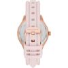 Skechers Women’s Watch and Stackable Bracelet Gift Set(Pink Rose Gold Set)