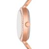 Skechers Women’s Watch and Stackable Bracelet Gift Set(Rose Gold Bracelet Set)