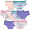 Skechers Girls’ Amazon Exclusive Combed Cotton Blend Panties with Unique Prints and Pack, Sizes 2/3t, 4, 6, 8 and 10(8-pack Heart)