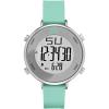 Skechers Magnolia Digital Silicone Watch for Women(Silver  Mint Green)