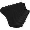 Skechers Men’s 10 Pack Cushioned Low Cut Socks(Black)