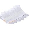 Skechers Men’s 6 Pack Quarter Crew Socks(White Muti)