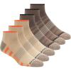 imageSkechers Mens 6 Pack Work Quarter Crew SocksSand
