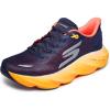 Skechers Men’s Aero Burst Sneaker(Navy/Orange)