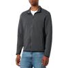 Skechers Men’s Cozy Fit Hoodless Hoodie Ottoman Jacket(Asphalt)