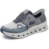 Skechers Men’s Glide-Step Pro Hands Free Slip-in Sneaker(Gray/Charcoal)