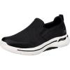 Skechers Men’s Go Walk Arch Fit – Togpath Sneaker(Black/White)