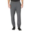 Skechers Men’s Go Walk Slip Ins Stretchable Tapered Leg Pants(Heather Charcoal)