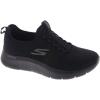 Skechers Men’s Gowalk Flex-Athletic Slip-on Casual Walking Shoes with Air Cooled Foam Sneakers(Black 2)