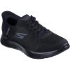 Skechers Men’s Hands Free Slip-Ins: Go Walk Flex Hands Up Sneaker(Black/Black)
