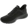 Skechers Men’s Hands Free Slip-ins Bobs Squad Chaos-Daily Hype Sneaker(Black/Black)