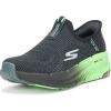 Skechers Men’s Max Cushioning Premier 2.0 Slip-ins Sneakers(Black/Lime)