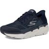 Skechers Men’s Max Cushioning Slip-ins-Athletic Workout Running Walking Shoes with Memory Foam Sneaker(Navy)