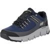 Skechers Men’s Summits AT Hands Free Slip-in Sneaker(Navy Synthetic Mesh Gray Trim)