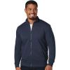 Skechers Men’s The Hoodless Hoodie Go Walk Everywhere Full Zip Mock Neck Jacket(Navy)