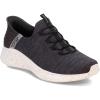 Skechers Men’s Ultra Flex 3.0 Right Away Hands Free Slip-in Sneaker Loafer(Black)