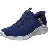 Skechers Men’s Ultra Flex 3.0 Right Away Hands Free Slip-in Sneaker(Navy)