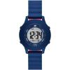 Skechers Rosencrans Silicone Digital Watch for Women(Blue Slip-ins)