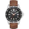 Skechers Three-Hand Analog Casual Watch for Men(Silver/Black)