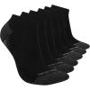 Skechers Women’s 6 Pack Low Cut Socks(Black)
