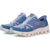 Skechers Women’s Glide Step Pro Hands Free Slip Ins Sneaker(Sltp=slate/Pink)