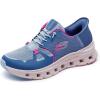 Skechers Women’s Glide Step Pro Hands Free Slip Ins Sneaker(Sltp=slate/Taupe)