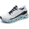 Skechers Women’s Glide-Step Atlus Hands Free Slip-ins Sneaker(Wmlt=white/Multi)