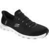 Skechers Women’s Glide-Step-Pursuit Hands Free Slip-ins Sneaker(Bktq=black/Turquoise)
