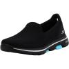 Skechers Women’s Go Walk 5 Shoes(Black/Aqua)
