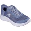 Skechers Women’s Go Walk Flex Hands Free Slip-Ins-Grand Entry Sneaker(Blue)