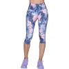 Skechers Women’s Go Walk High Waisted Capri(Summer Breeze Print)