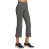 Skechers Women’s Go Walk High Waisted Crop Pant(Heathered Gray)