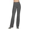 Skechers Women’s Go Walk High Waisted Evolution Flare Pant(Charcoal Grey)