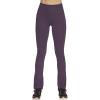 Skechers Women’s Go Walk High Waisted Pant Joy – 4-Way Stretch, Moisture-Wicking, Layered Waistband(Dark Purple)