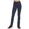 Skechers Women’s Go Walk High Waisted Pant Joy – 4-Way Stretch, Moisture-Wicking, Layered Waistband(Navy)