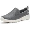 Skechers Women’s Go Walk Joy-Terrific Slip-On Sneakers(Slate)