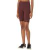 Skechers Women’s Go Walk Slip Ins High Waisted 10″ Active Bike Short(Burgundy)