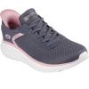 Skechers Women’s Hands Free Slip-ins Squad Chaos-Stroke of Luck Sneaker(Grey)