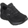 Skechers Women’s Hands Free Slip-ins Summits-Classy Night Sneaker(Black)